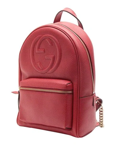 Shop Gucci Backpack & Fanny Pack In Red