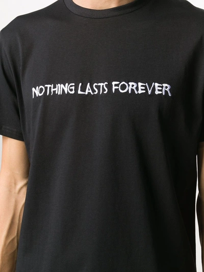 Shop Nasaseasons Nothing Lasts Forever T-shirt In Black