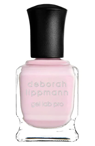 Shop Deborah Lippmann Never, Never Land Gel Lab Pro Nail Color In Chantilly Lace