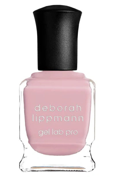 Shop Deborah Lippmann Never, Never Land Gel Lab Pro Nail Color In Cake By The Ocean