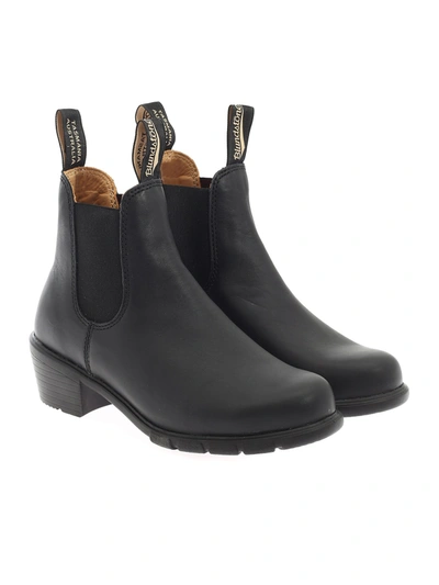 Shop Blundstone Ankle Boot With Elastic Inserts In Black