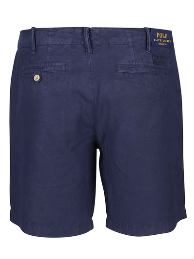 Shop Ralph Lauren Men's Blue Cotton Shorts
