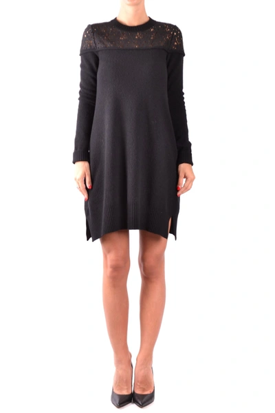 Shop Philosophy Women's Black Wool Dress