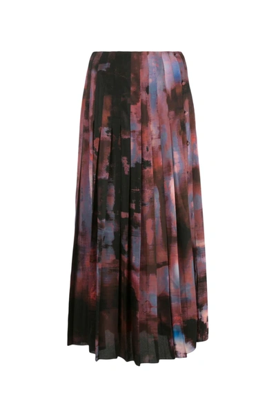Shop Altuzarra 'bennie' Skirt In Multicolour