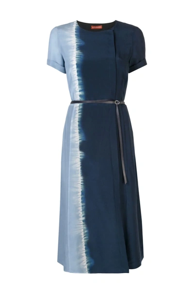 Shop Altuzarra 'nori' Dress In Blue