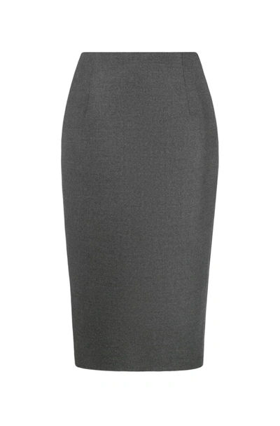 Shop Altuzarra 'lester' Skirt In Grey