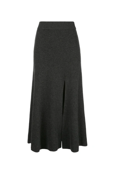 Shop Altuzarra 'darrell' Knit Skirt In Black