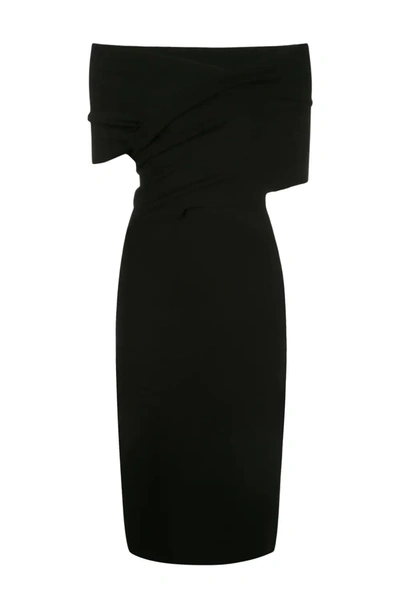 Shop Altuzarra 'peggy' Knit Dress In Black