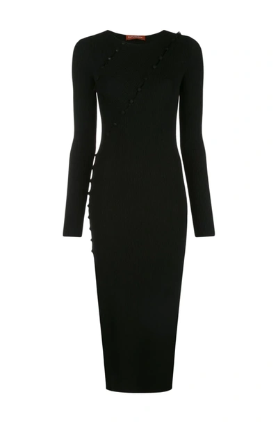 Shop Altuzarra 'evelyn' Knit Dress In Black
