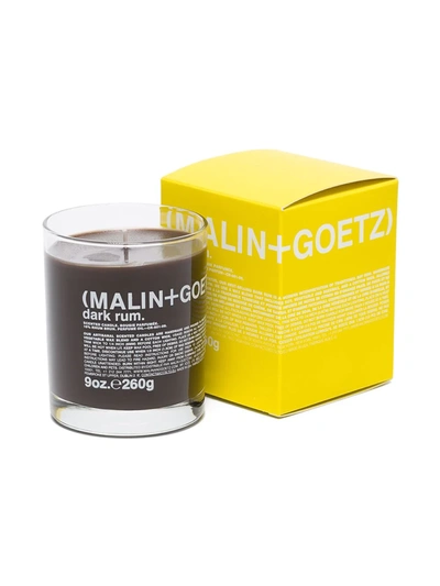 Malin + Goetz Dark Rum Candle (260g) In Brown