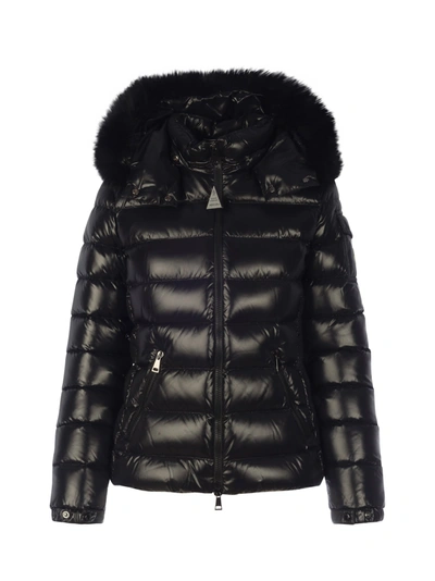 Shop Moncler Badyfur Jacket In Black