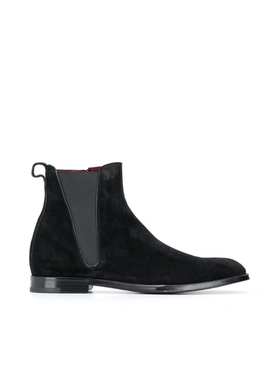 Shop Dolce & Gabbana Giotto Chelsea Boots In Black