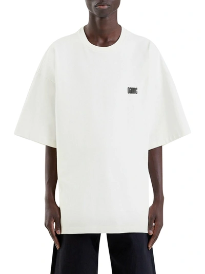 Shop Oamc Hope T-shirt In White