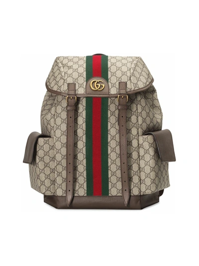 Shop Gucci Ophidia Backpack In Multicolour