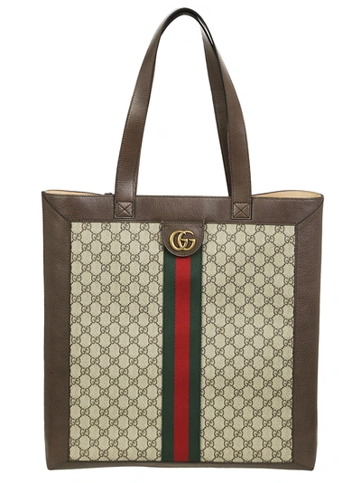 Shop Gucci Ophidia Tote Bag In Black