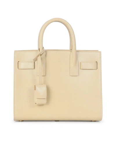 Shop Saint Laurent Sac De Jour Tote In White