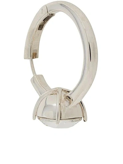 Shop Ambush Solitaire Earring In Metallic