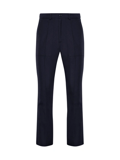 Shop Moncler Tailored Trousers 2  1952 In Blue