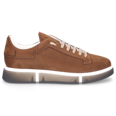 Shop V Design Low-top Sneakers Prime Radical Nubuck In Brown