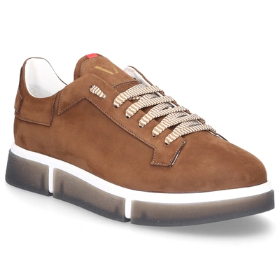 Shop V Design Low-top Sneakers Prime Radical Nubuck In Brown