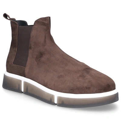 Shop V Design Chelsea Boots Beatless In Brown