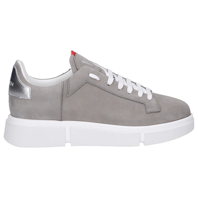 Shop V Design Low-top Sneakers Prime Active Nubuck In Grey