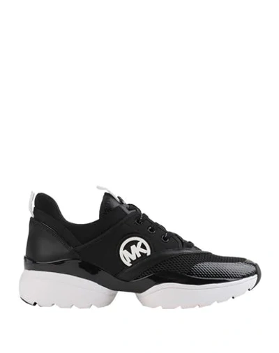 Shop Michael Michael Kors Sneakers In Black