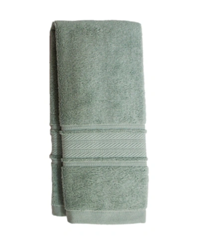 Shop Charter Club Egyptian Cotton Hand Towel, 16" X 30", Created For Macy's Bedding In Pastel Marina