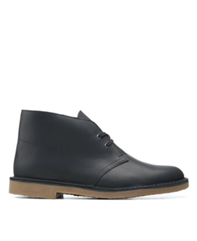 Shop Clarks Men's Bushacre 3 Boots In Black Leather