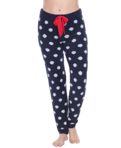 Shop Honeydew Snow Angel Chenille Super-soft Loungewear Jogger Pants In Polartdot