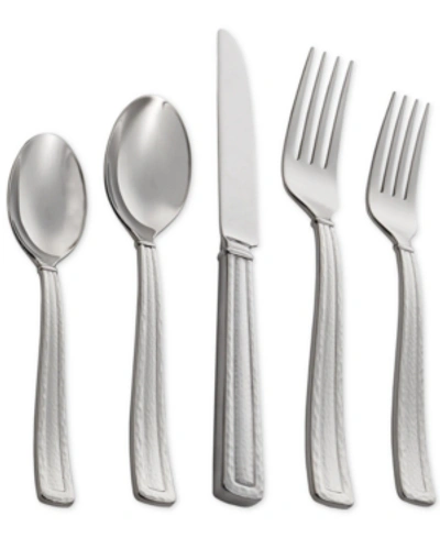 Shop Michael Aram Stainless Steel Hammertone Collection 5-pc. Flatware Set