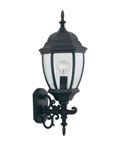 Shop Designer's Fountain Tiverton Wall Lantern In Black