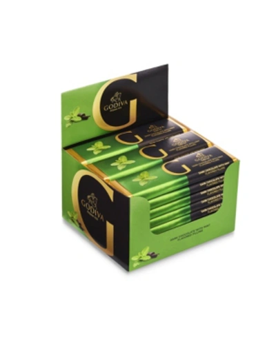 Shop Godiva Set Of 24, Mint Dark Chocolate Bars