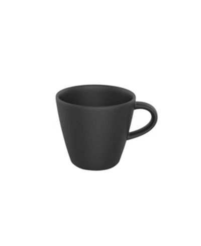 Shop Villeroy & Boch Manufacture Rock Coffee Cup In Black