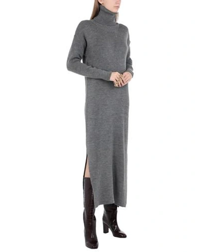 Shop Ow Intimates Long Dresses In Grey