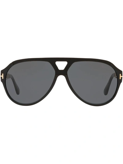Shop Tom Ford Ft0778 Aviator-frame Sunglasses In Black