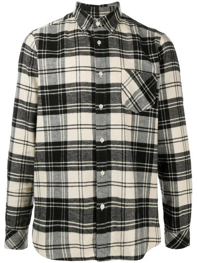 Shop Barbour Check Print Shirt In Black