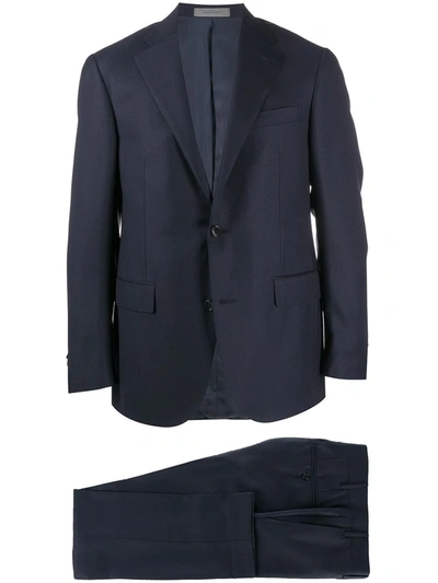 Shop Corneliani Two-piece Suit In Blue