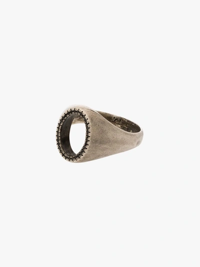 Shop M. Cohen Sterling Silver Ellipse Diamond Ring