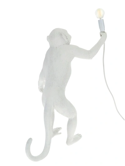 Shop Seletti Monkey Standing Indoor Lamp In White