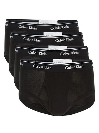Shop Calvin Klein 4-pack Logo Cotton Briefs