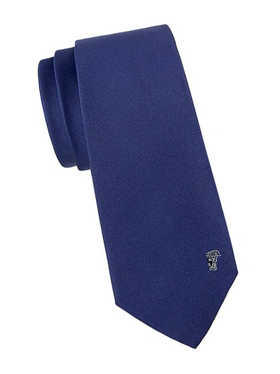 Shop Versace Medallion Silk Tie