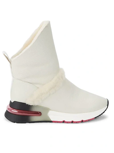 Shop Ash Klima Shearling-lined Boots