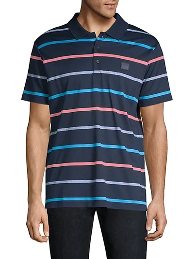 Shop Paul & Shark Multi-color Striped Polo