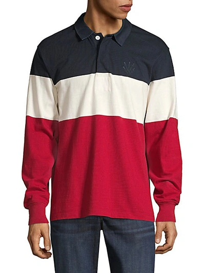 Shop Rag & Bone Striped Rugby Polo