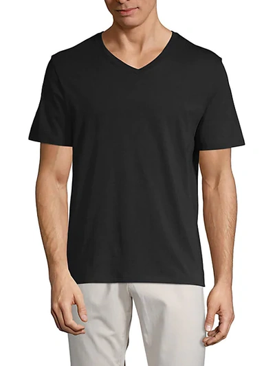 Shop Vince V-neck Cotton Tee