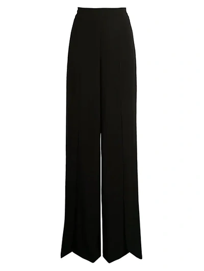 Shop Akris Punto Fellia Silk Georgette Wide-leg Pants