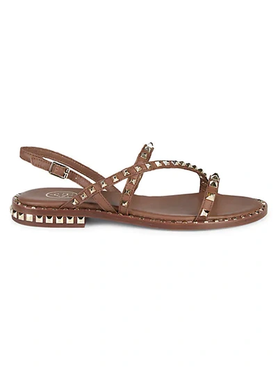 Shop Ash Peace Studded Slingback Leather Sandals