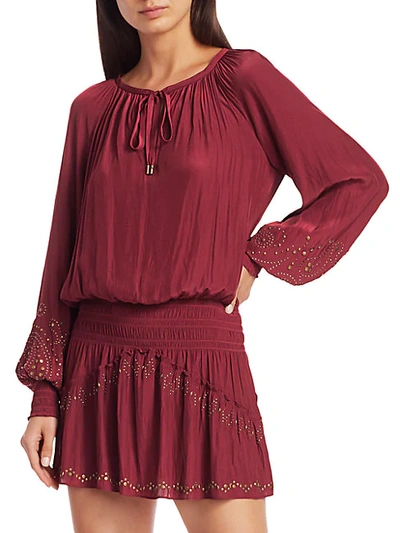 Shop Ramy Brook Cynthia Peasant Dress