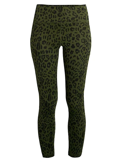 Shop X By Gottex Mia Leopard Ankle Leggings